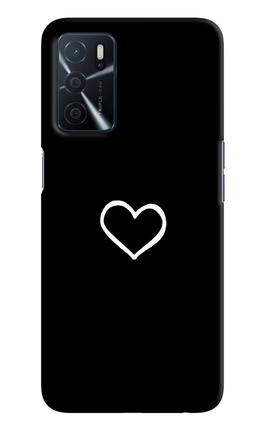 Heart Oppo A16 Hard Case Back Cover by Casekaro