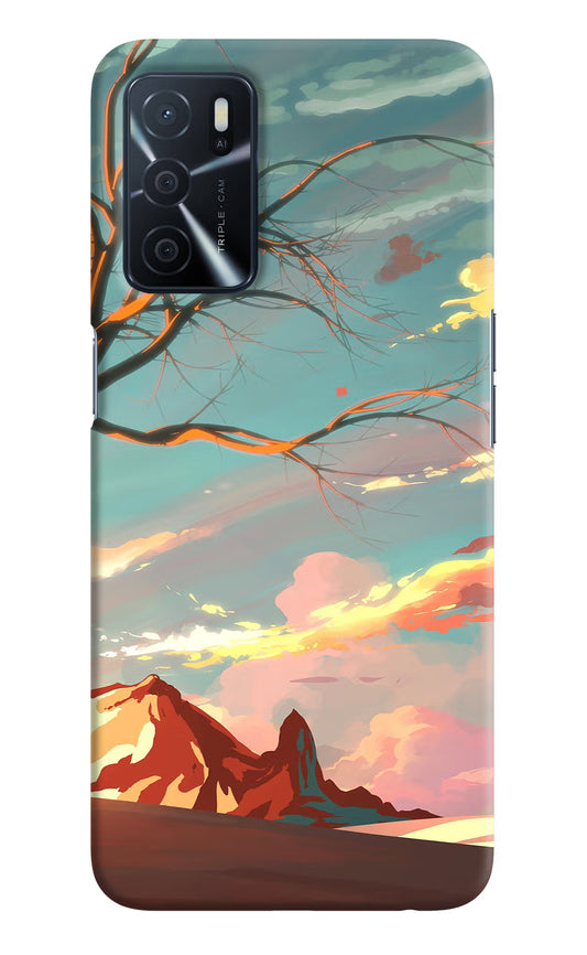 Scenery Oppo A16 Hard Case Back Cover by Casekaro