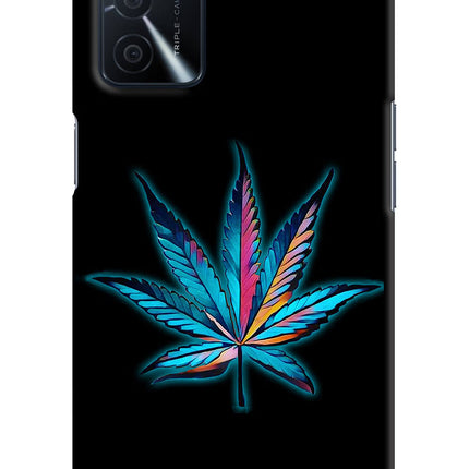 Weed Oppo A16 Hard Case Back Cover by Casekaro