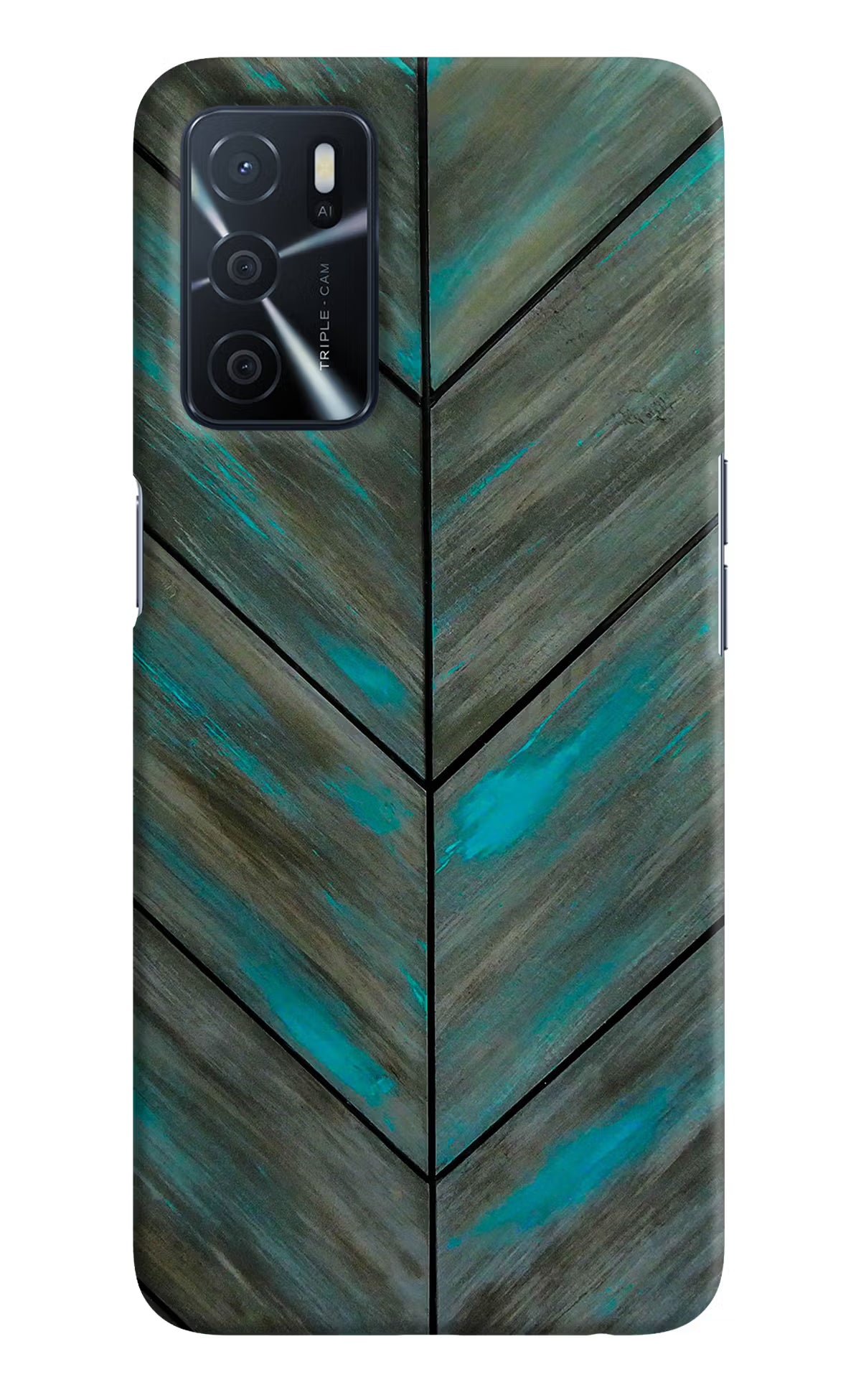 Pattern Oppo A16 Hard Case Back Cover by Casekaro