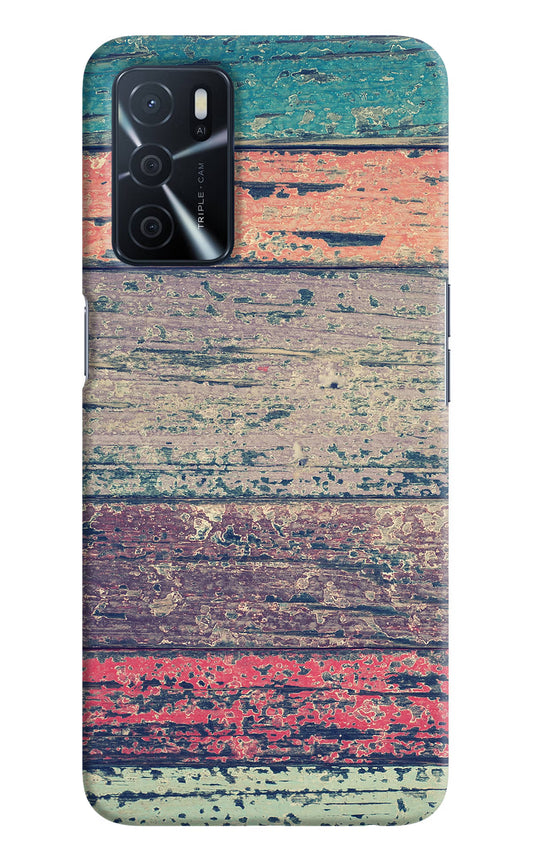 Colourful Wall Oppo A16 Hard Case Back Cover by Casekaro