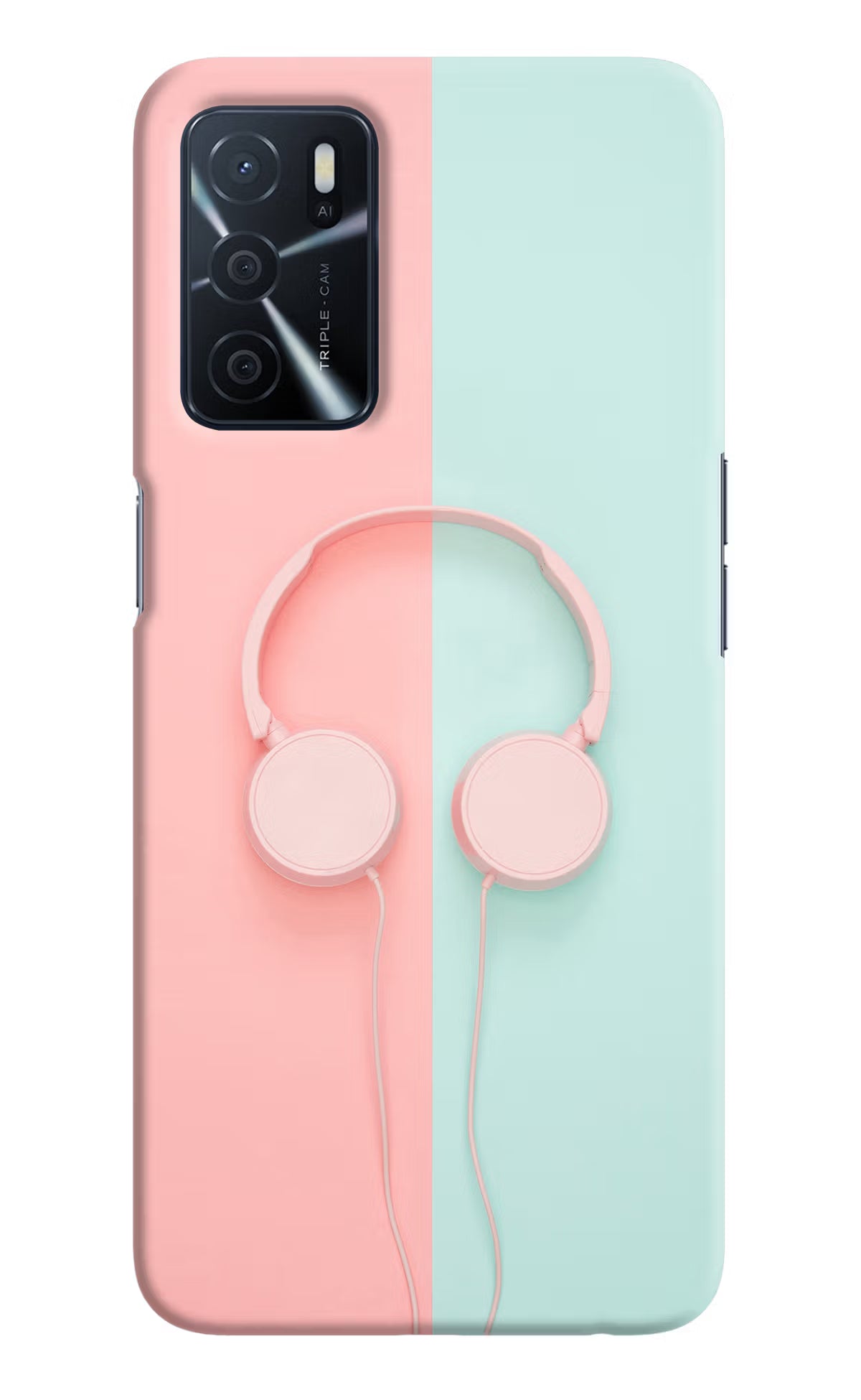 Music Lover Oppo A16 Hard Case Back Cover by Casekaro