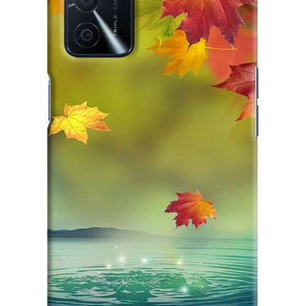 Flowers Oppo A16 Hard Case Back Cover by Casekaro