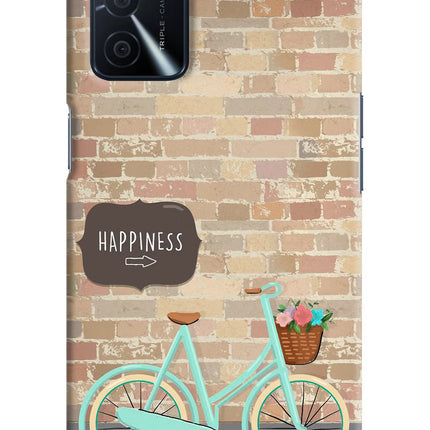 Happiness Artwork Oppo A16 Hard Case Back Cover by Casekaro