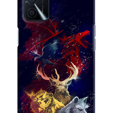 Game Of Thrones Oppo A16 Hard Case Back Cover by Casekaro