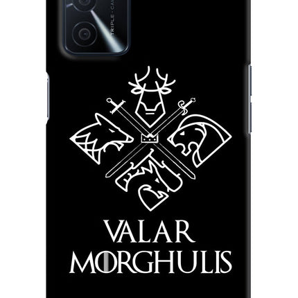 Valar Morghulis | Game Of Thrones Oppo A16 Hard Case Back Cover by Casekaro