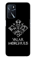 Valar Morghulis | Game Of Thrones Oppo A16 Hard Case Back Cover by Casekaro