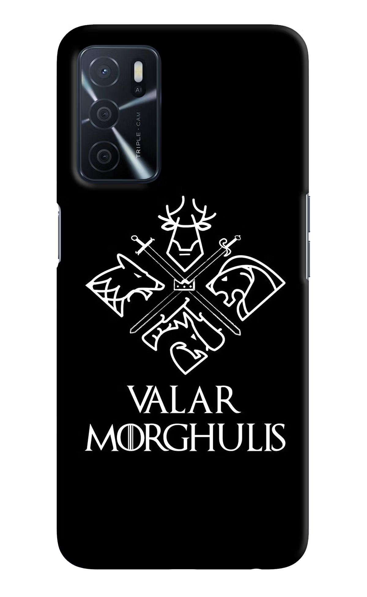 Valar Morghulis | Game Of Thrones Oppo A16 Hard Case Back Cover by Casekaro