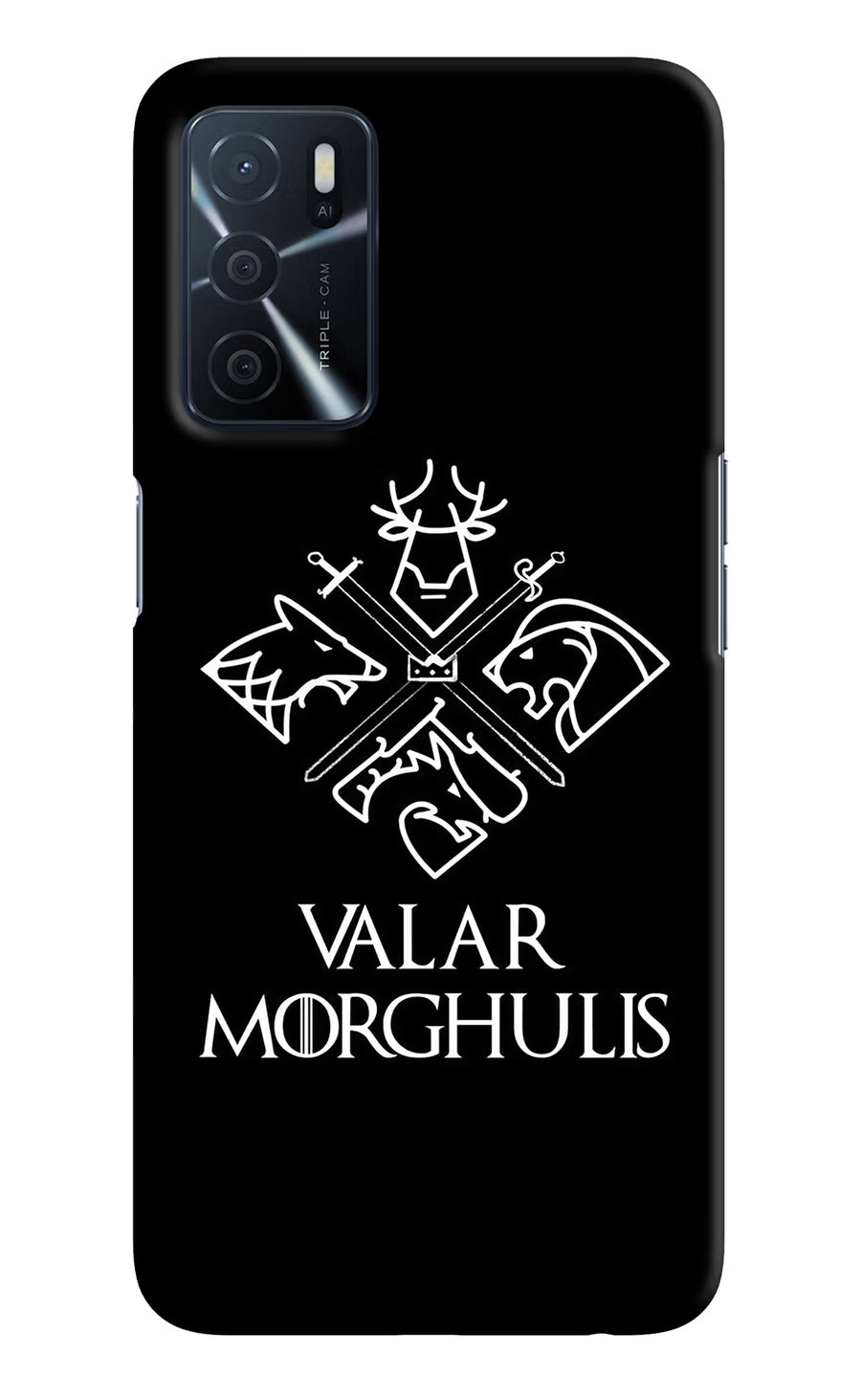Valar Morghulis | Game Of Thrones Oppo A16 Back Cover, Hard case