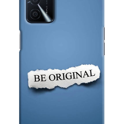Be Original Oppo A16 Hard Case Back Cover by Casekaro