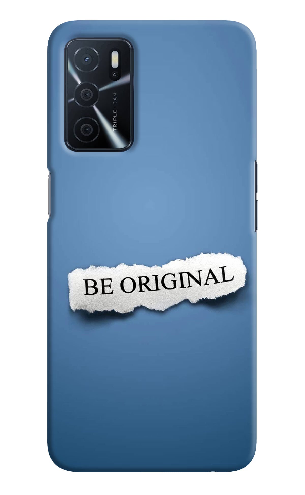 Be Original Oppo A16 Hard Case Back Cover by Casekaro