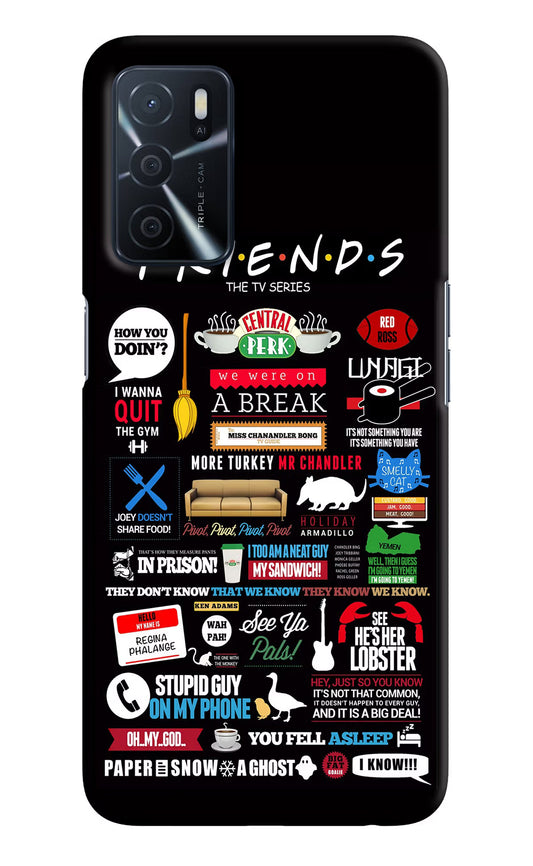 FRIENDS Oppo A16 Hard Case Back Cover by Casekaro
