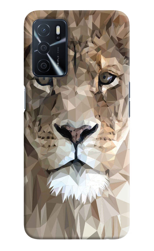 Lion Art Oppo A16 Hard Case Back Cover by Casekaro
