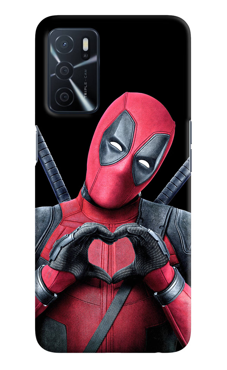 Deadpool Oppo A16 Back Cover, Hard case