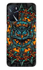 Angry Owl Art Oppo A16 Hard Case Back Cover by Casekaro
