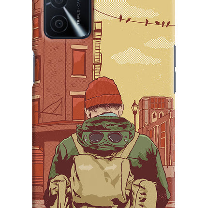 Adventurous Oppo A16 Hard Case Back Cover by Casekaro