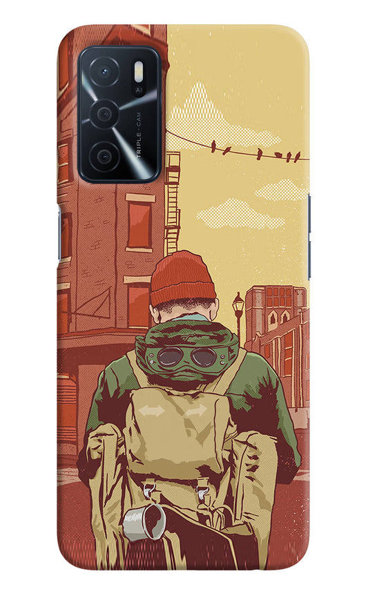 Adventurous Oppo A16 Hard Case Back Cover by Casekaro