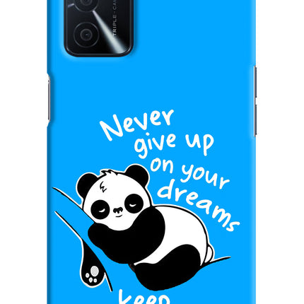 Keep Sleeping Oppo A16 Hard Case Back Cover by Casekaro