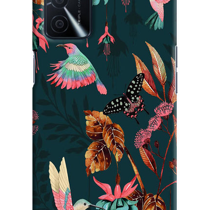 Birds Oppo A16 Hard Case Back Cover by Casekaro