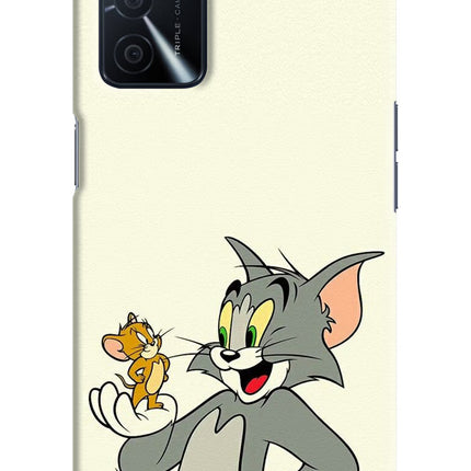Tom & Jerry Oppo A16 Hard Case Back Cover by Casekaro