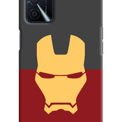 Ironman Oppo A16 Hard Case Back Cover by Casekaro