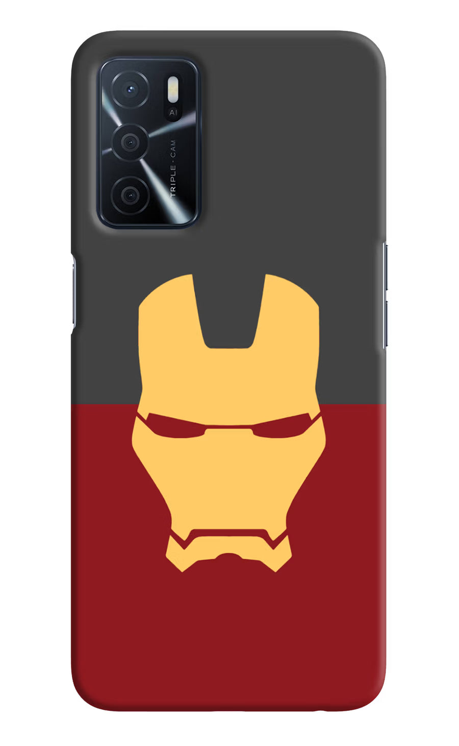 Ironman Oppo A16 Back Cover, Hard case