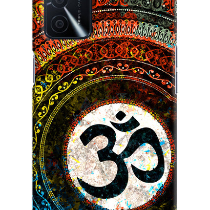 Om Cultural Oppo A16 Hard Case Back Cover by Casekaro
