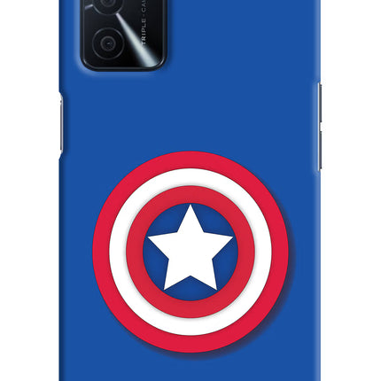 Shield Oppo A16 Hard Case Back Cover by Casekaro