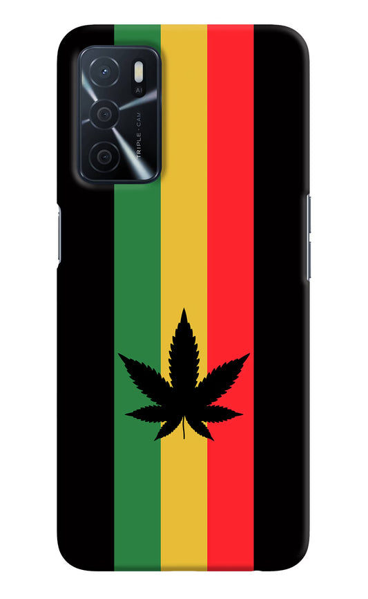 Weed Flag Oppo A16 Hard Case Back Cover by Casekaro
