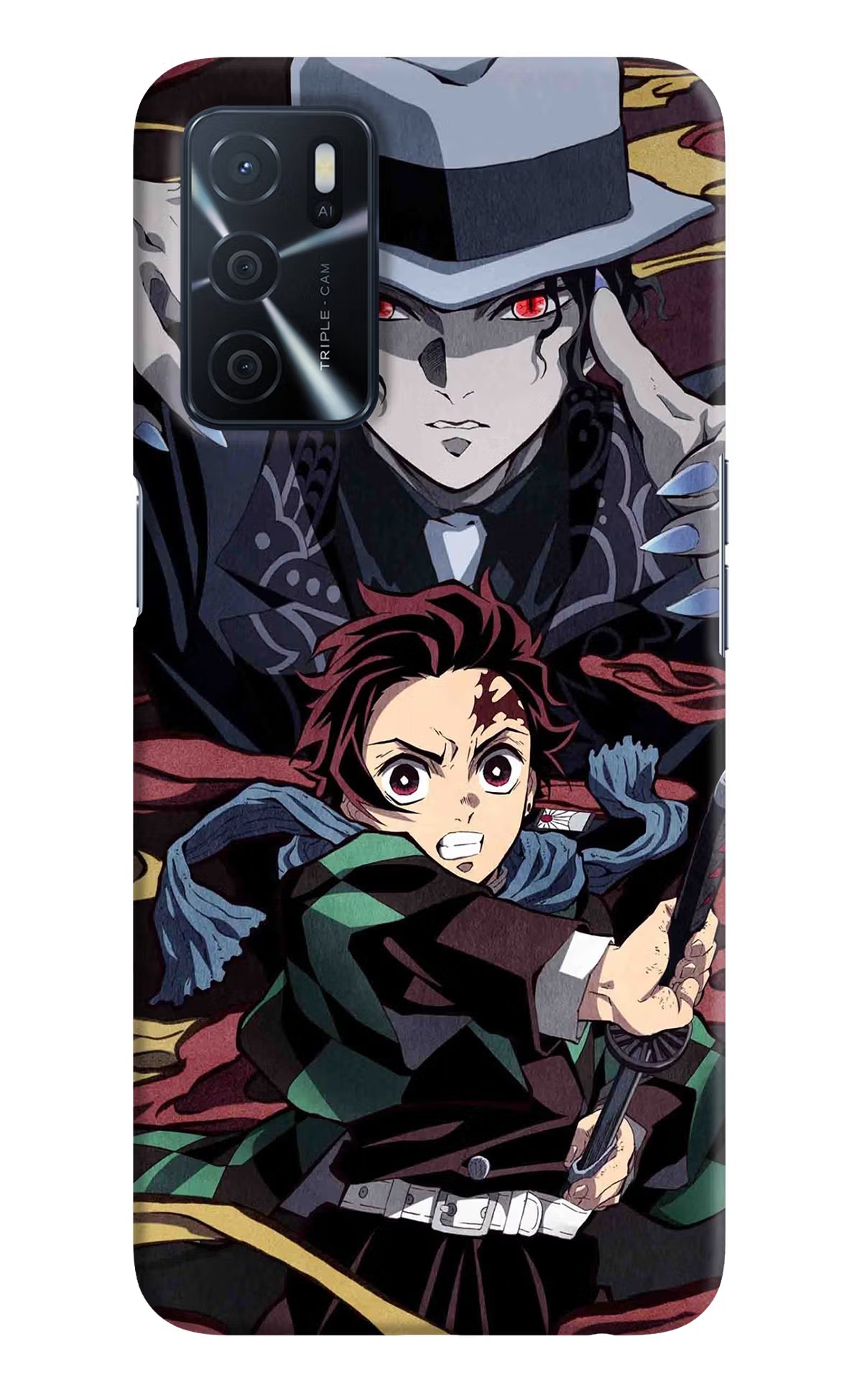 Demon Slayer Oppo A16 Hard Case Back Cover by Casekaro