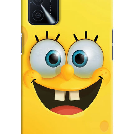 Sponge 1 Oppo A16 Hard Case Back Cover by Casekaro