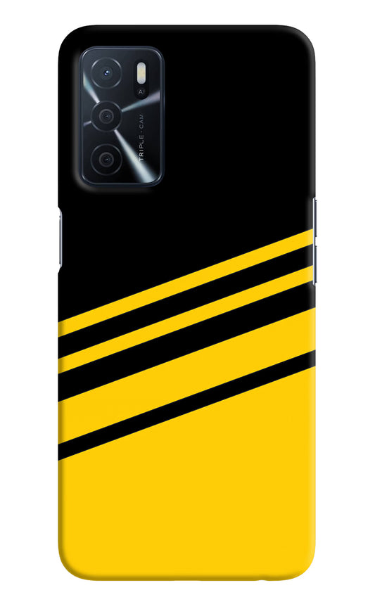 Yellow Shades Oppo A16 Hard Case Back Cover by Casekaro