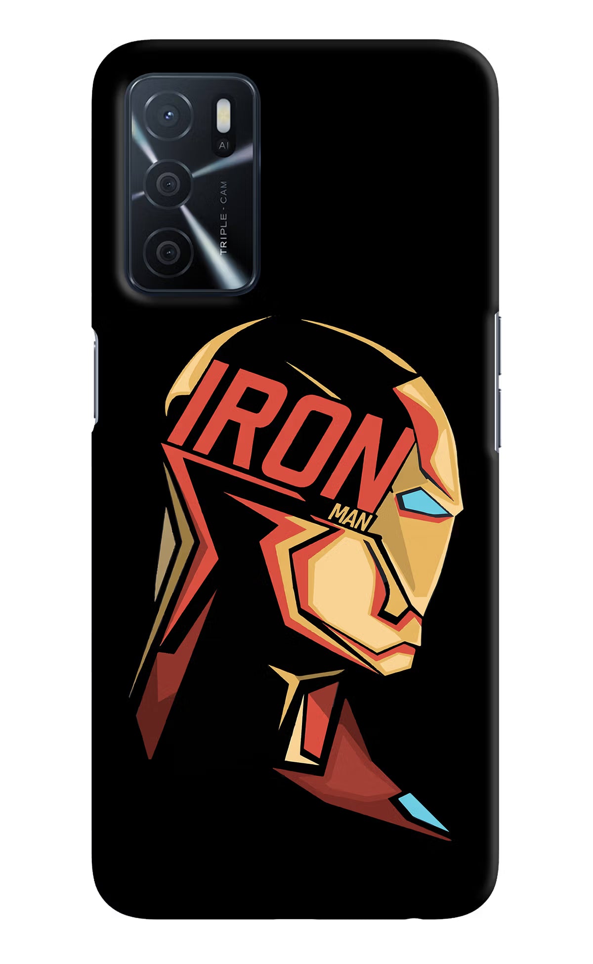IronMan Oppo A16 Hard Case Back Cover by Casekaro