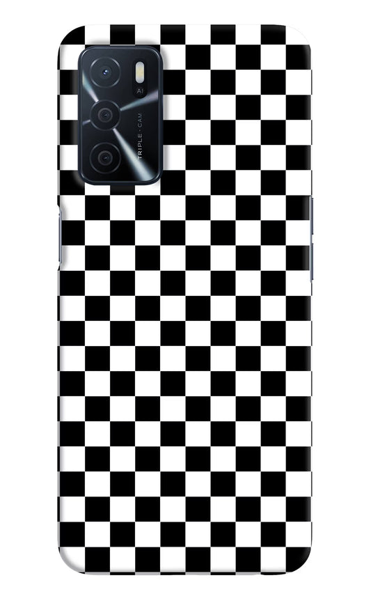 Chess Board Oppo A16 Hard Case Back Cover by Casekaro