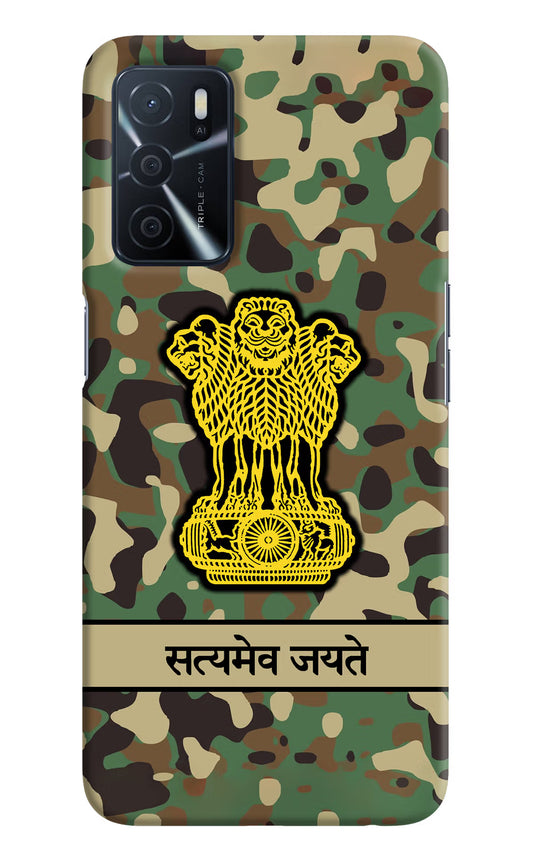 Satyamev Jayate Army Oppo A16 Hard Case Back Cover by Casekaro