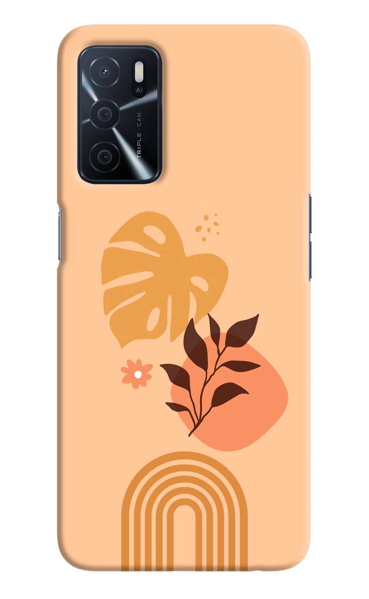 Bohemian Art Oppo A16 Hard Case Back Cover by Casekaro