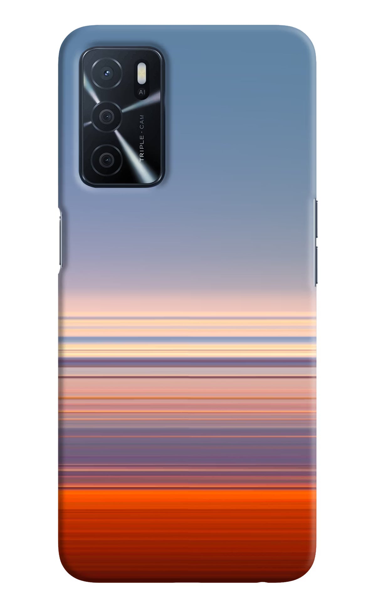Morning Colors Oppo A16 Hard Case Back Cover by Casekaro