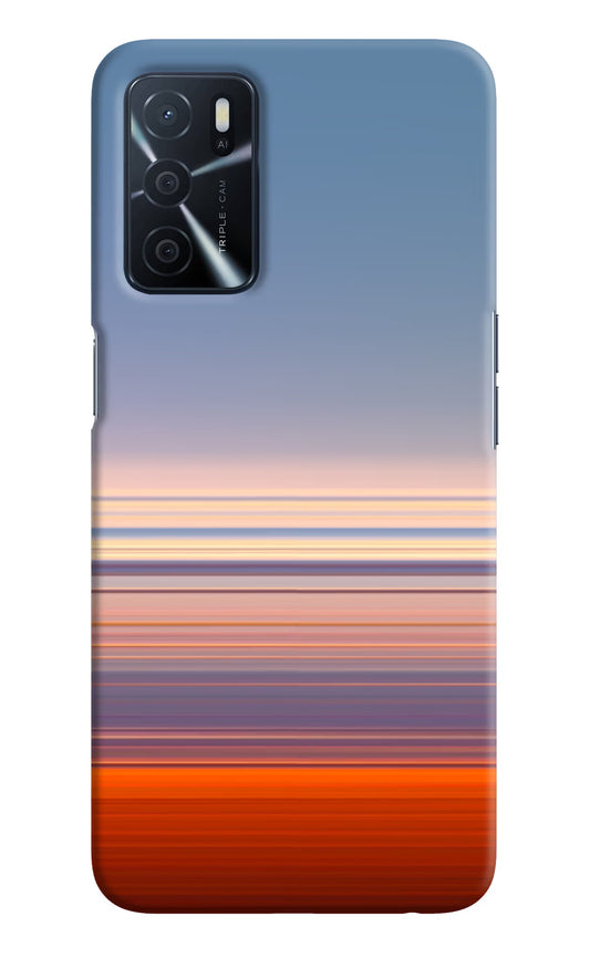 Morning Colors Oppo A16 Hard Case Back Cover by Casekaro