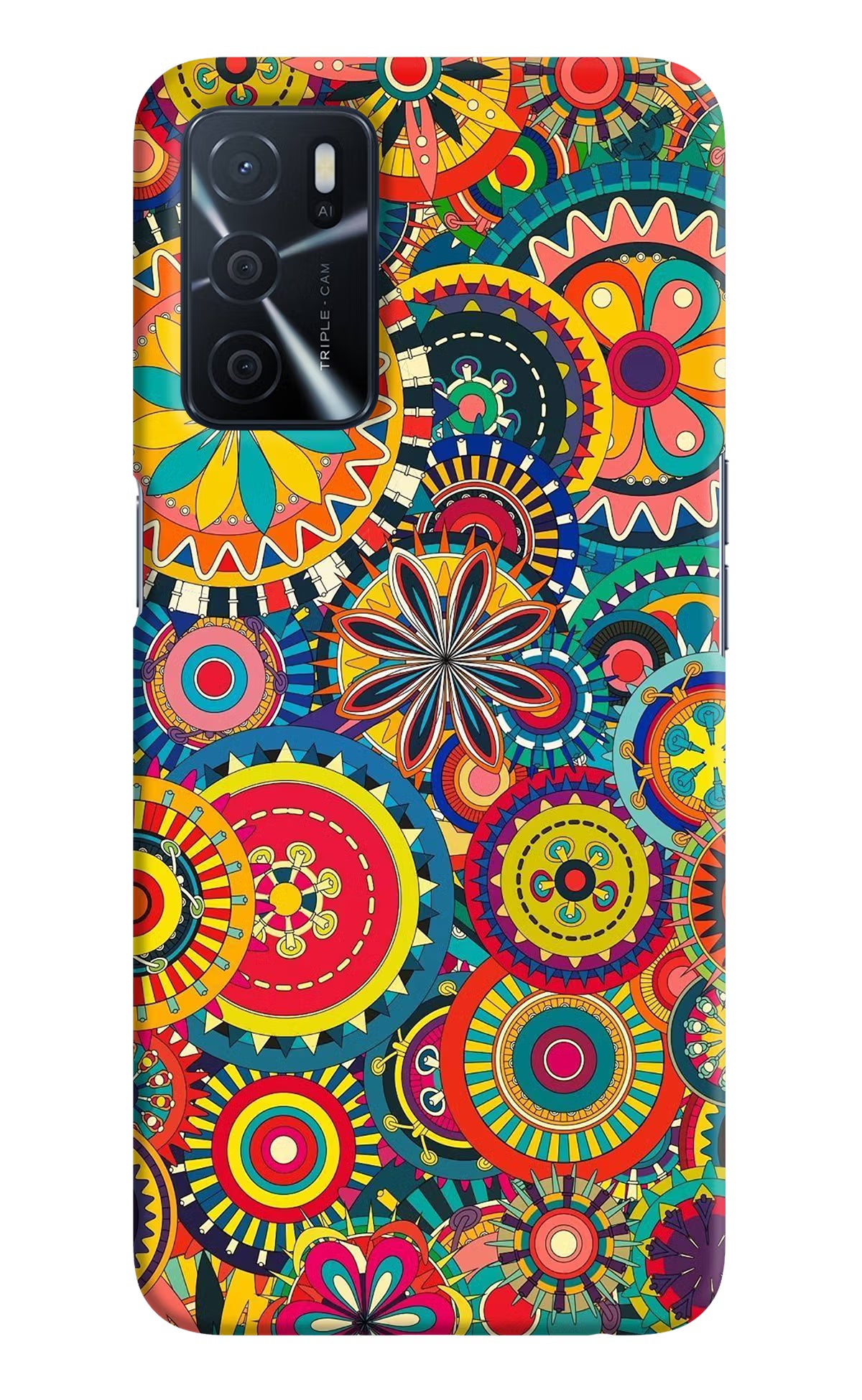 Gol Gol Art Oppo A16 Hard Case Back Cover by Casekaro
