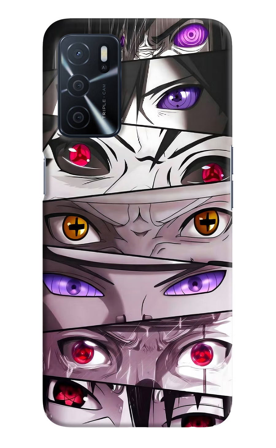 Naruto Anime Oppo A16 Back Cover, Hard case