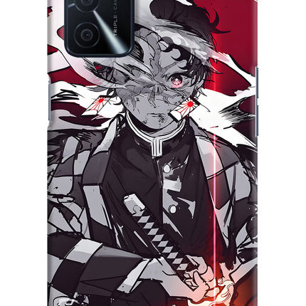 Demon Slayer Oppo A16 Hard Case Back Cover by Casekaro