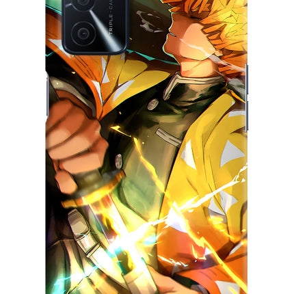 Demon Slayer Oppo A16 Hard Case Back Cover by Casekaro