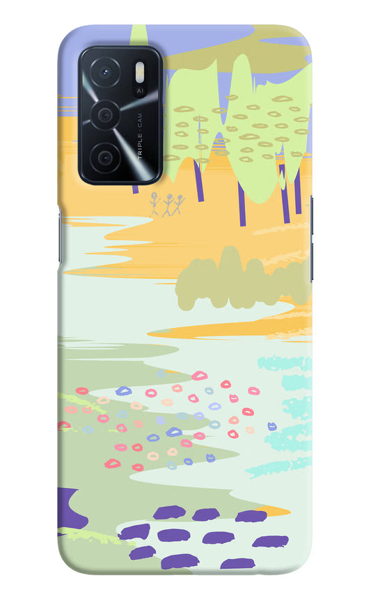 Scenery Oppo A16 Hard Case Back Cover by Casekaro