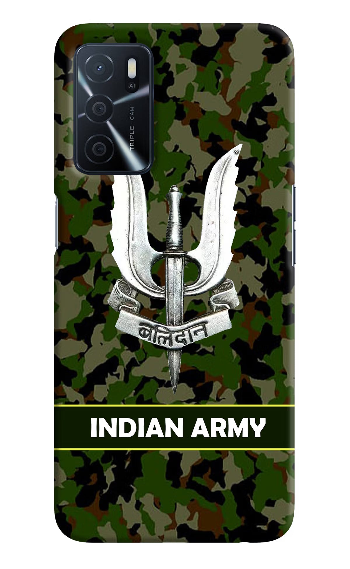 Balidan Indian Logo Oppo A16 Hard Case Back Cover by Casekaro