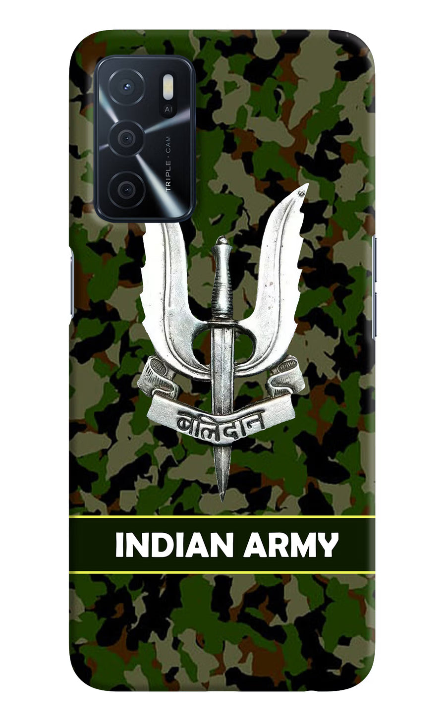 Balidan Indian Logo Oppo A16 Back Cover, Hard case
