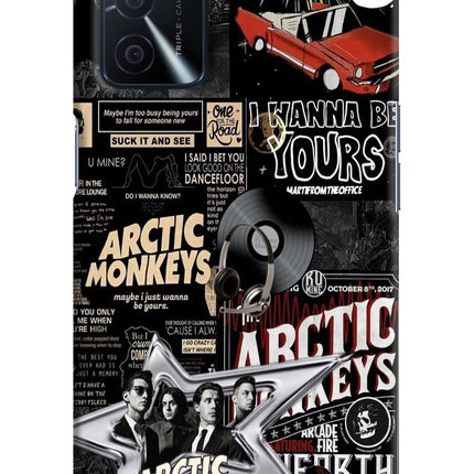 Arctic Monkeys Oppo A16 Hard Case Back Cover by Casekaro