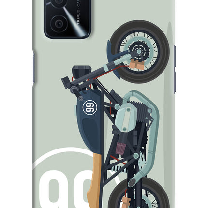 Classic Cafe Racer 99 Oppo A16 Hard Case Back Cover by Casekaro