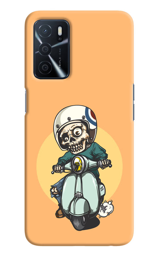 Undead Biker Oppo A16 Hard Case Back Cover by Casekaro