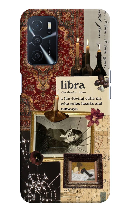 Libra Zodiac Oppo A16 Hard Case Back Cover by Casekaro