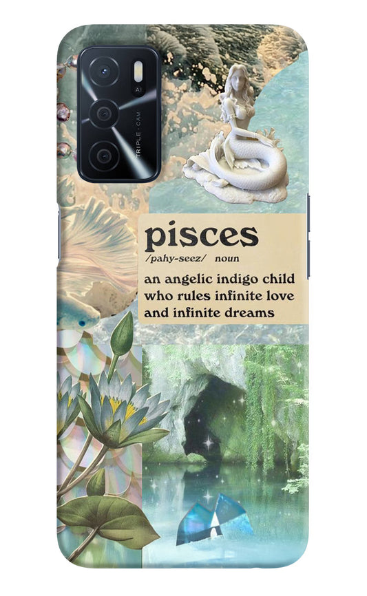 Pisces Zodiac Oppo A16 Hard Case Back Cover by Casekaro